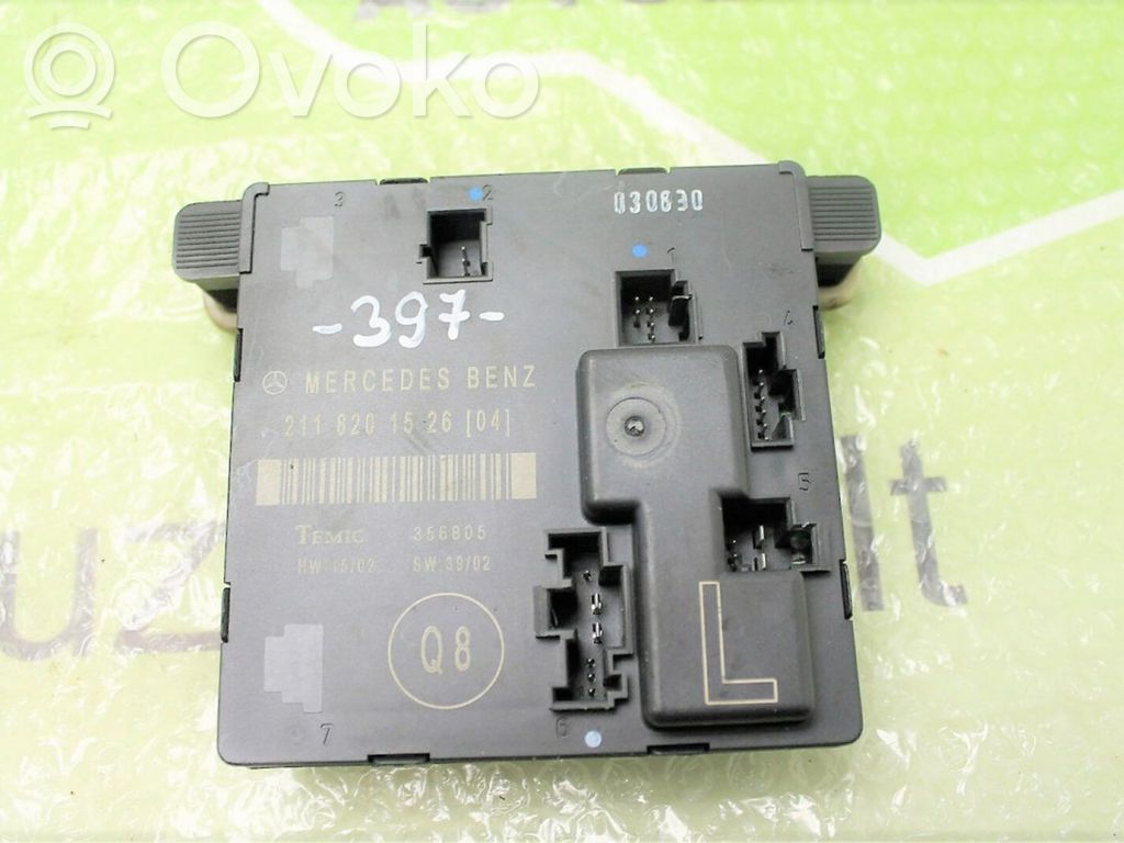 Door control unit/module   A2118201526,2118201526,2118201526,A2118201526
