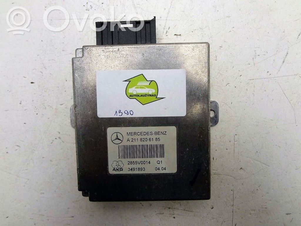 Unité de commande, module téléphone   A2118206185,2118206185,2118206185,A2118206185