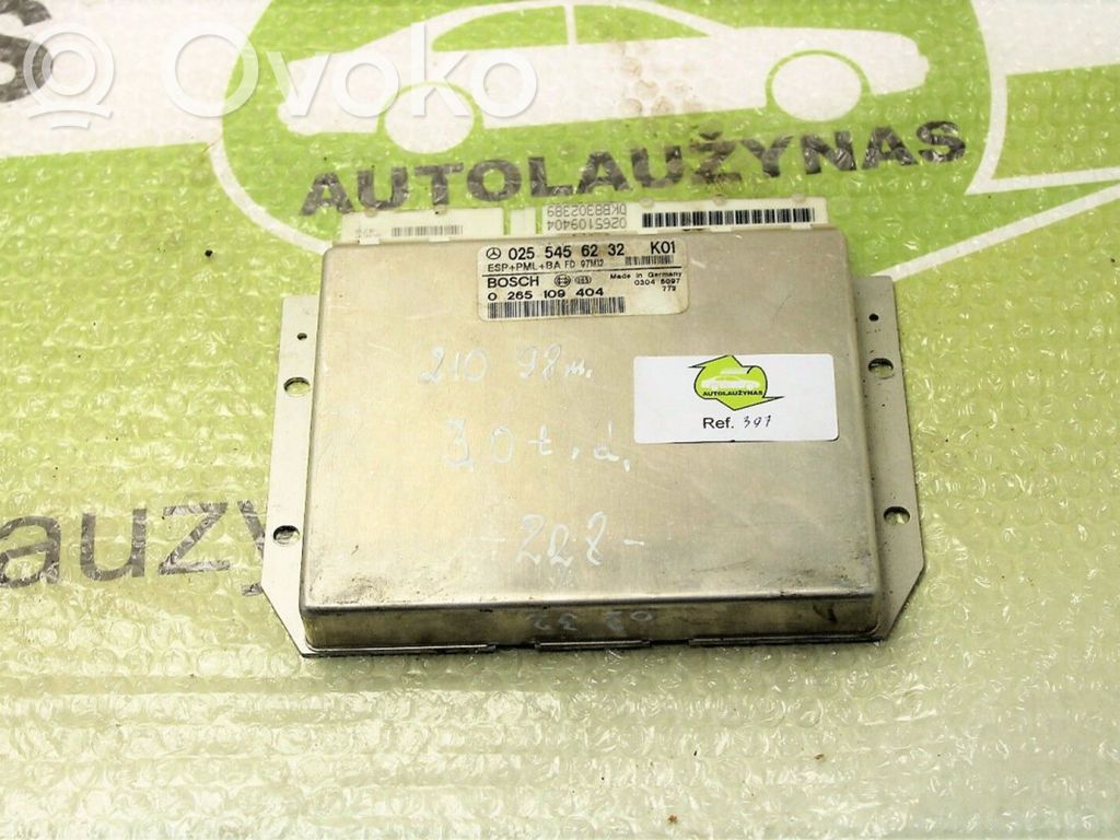 Mercedes-Benz E W210 ESP (stability system) control unit 