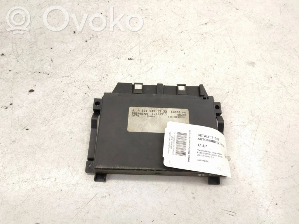 Mercedes-Benz E W210 Gearbox control unit/module 