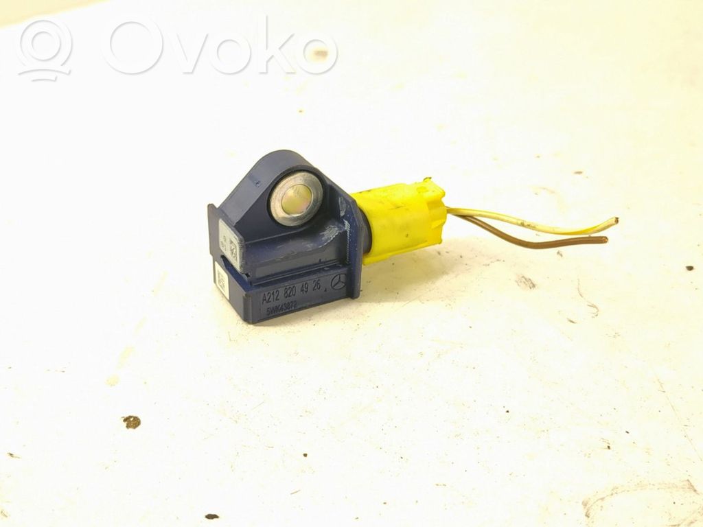 Mercedes-Benz C W204 Airbagsensor Crashsensor Drucksensor 