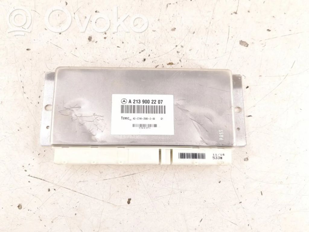 Mercedes-Benz E W213 Suspension control unit/module 