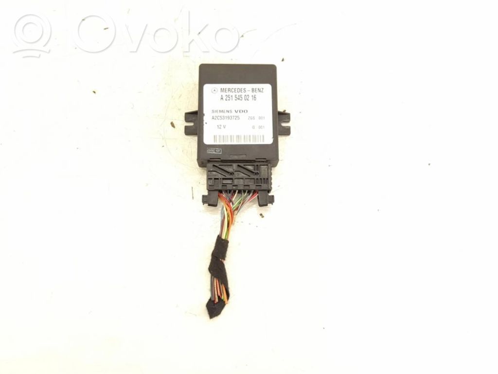 Mercedes-Benz R W251 Suspension control unit/module 