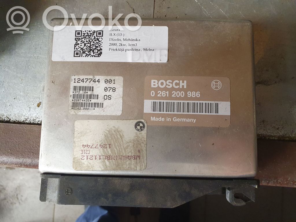 Acura ILX Engine control unit/module 