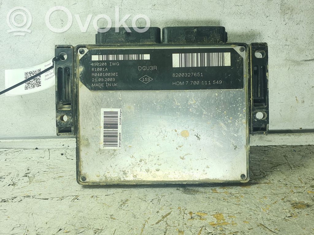 Renault Kangoo I Engine control unit/module 