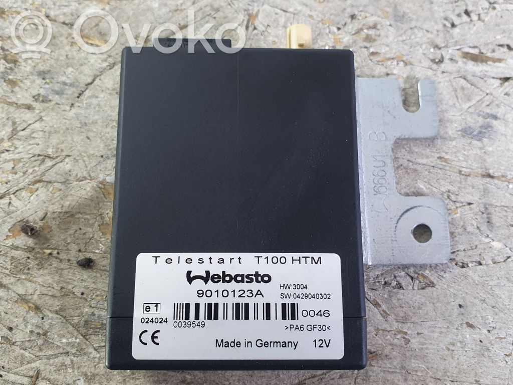 Nissan Navara D40 Auxiliary heating control unit/module 
