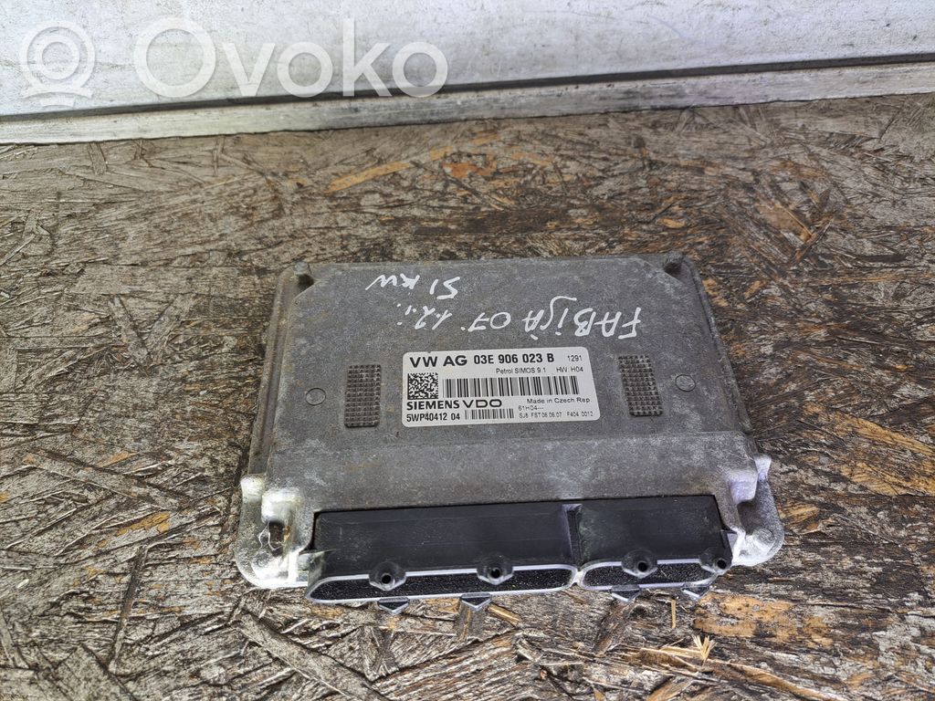 Engine control unit/module   03E906023B,5WP4041204