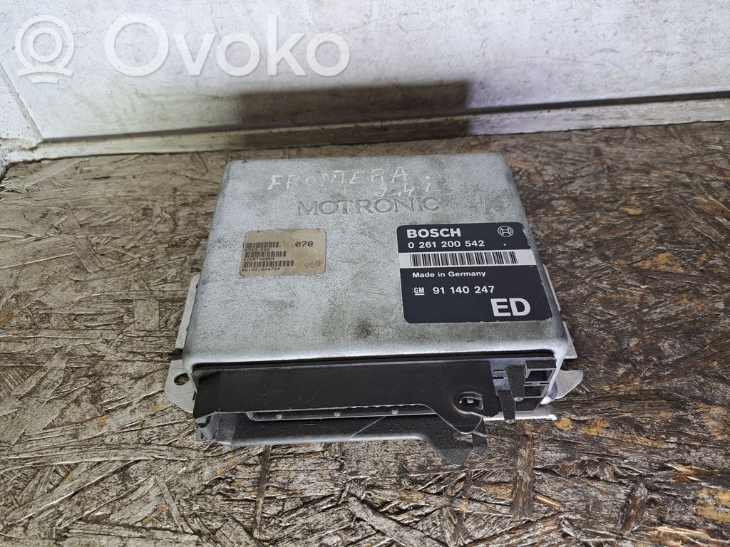 Engine control unit/module   91140247,0261200542