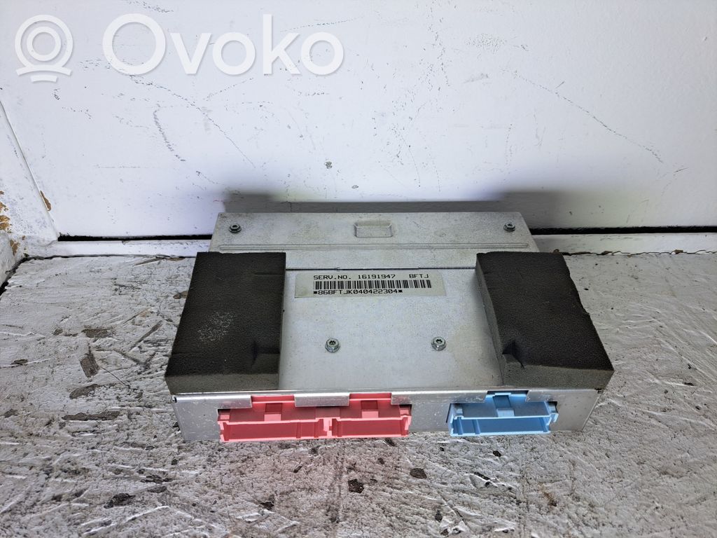 Engine control unit/module   16191947,86BFTJK040422304