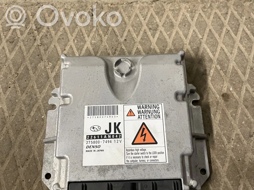 Engine control unit/module   22611AN042,2758007494