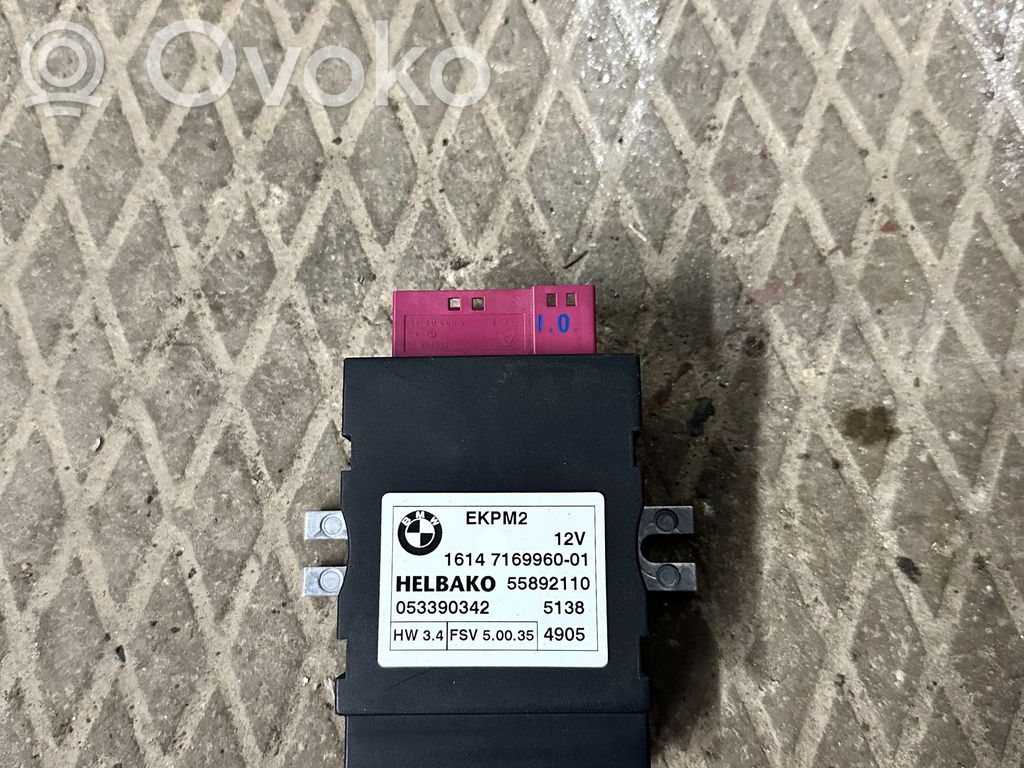 BMW 5 E60 E61 Fuel injection pump control unit/module 