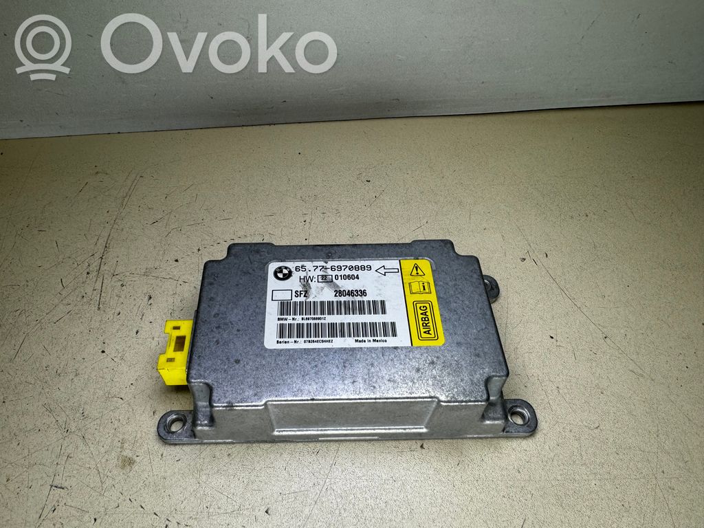 BMW 7 E65 E66 Module de contrôle airbag 