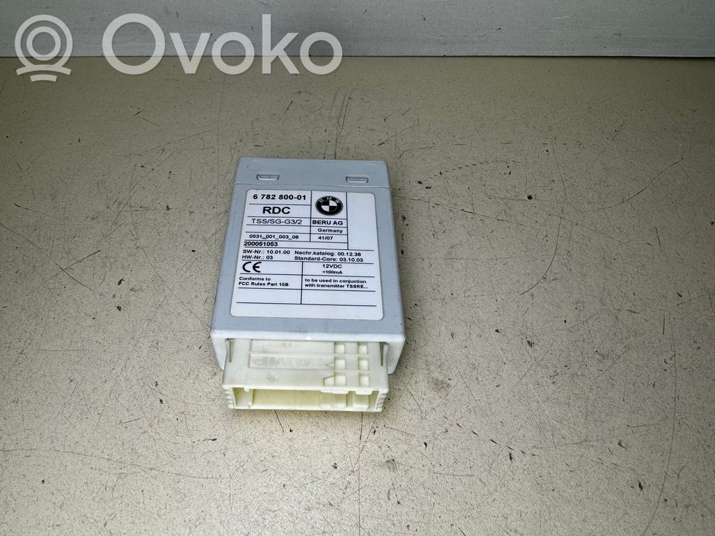 BMW 7 E65 E66 Tire pressure control unit 