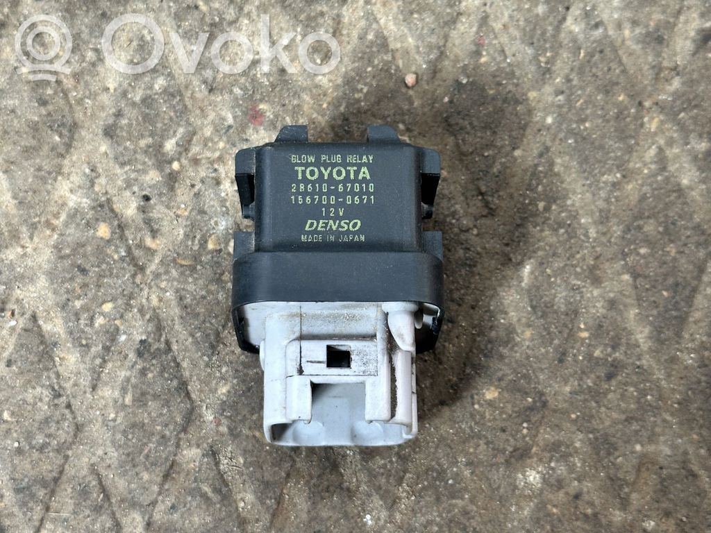 Toyota Avensis T250 Glow plug pre-heat relay 