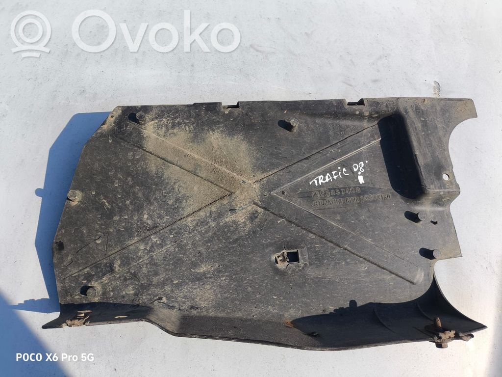 Renault Trafic II (X83) Engine splash shield/under tray 