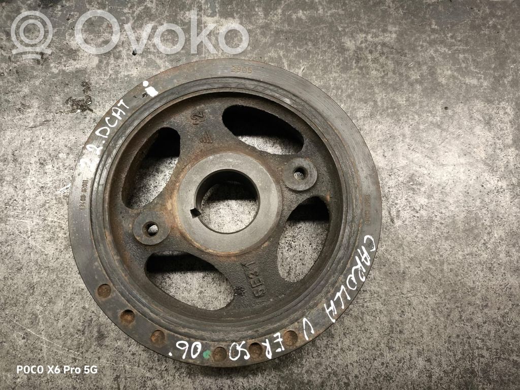 Toyota Corolla Verso AR10 Poulie de vilebrequin 