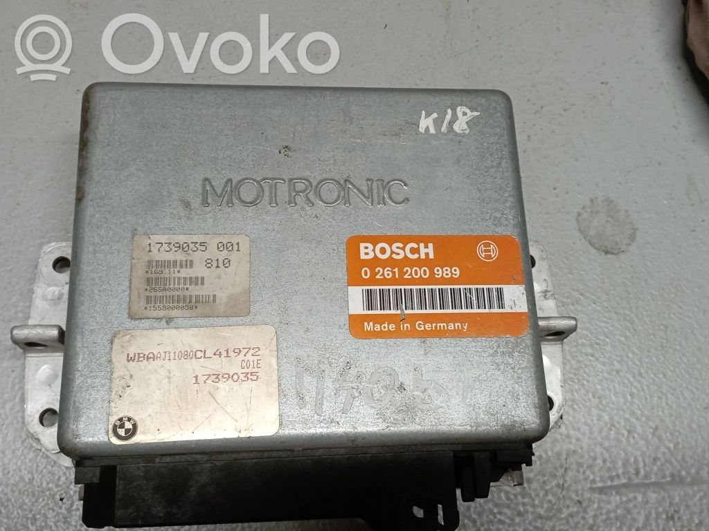 BMW 3 E30 Motorsteuergerät/-modul 