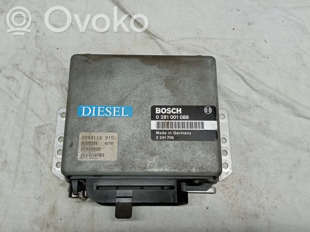 BMW 3 E30 Engine control unit/module 