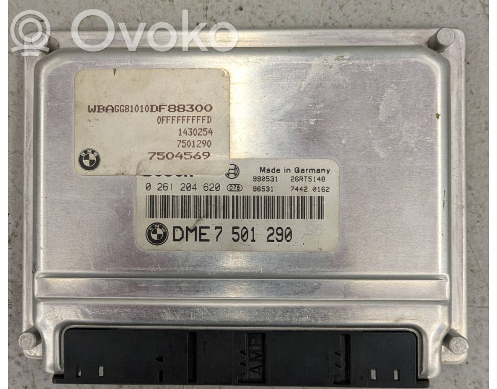 BMW 7 E38 Engine control unit/module 