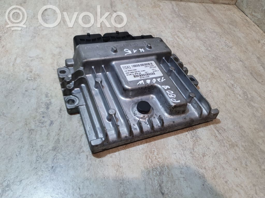 Peugeot 508 Engine control unit/module 