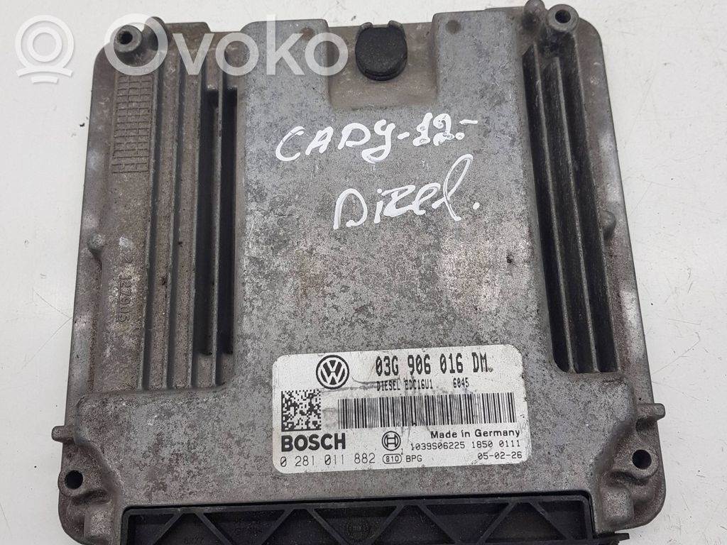 Volkswagen Caddy Engine control unit/module 