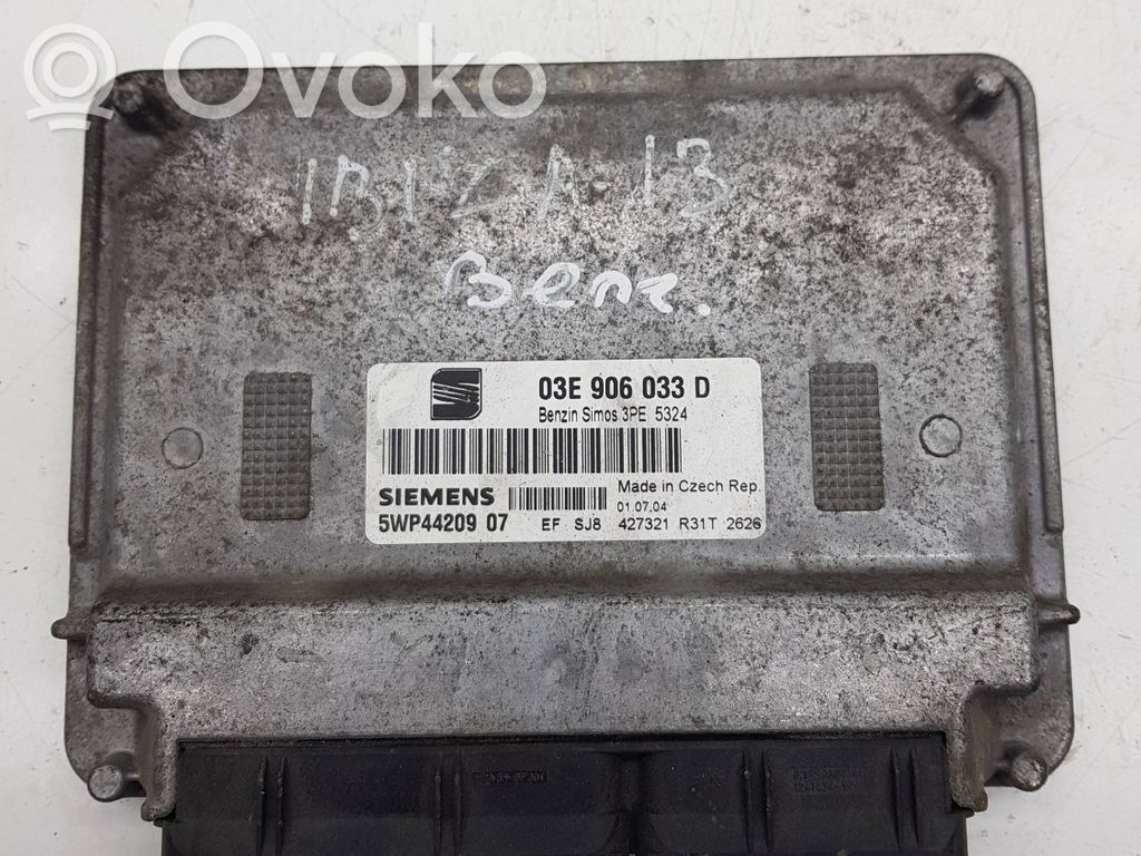 Seat Ibiza III (6L) Engine control unit/module 