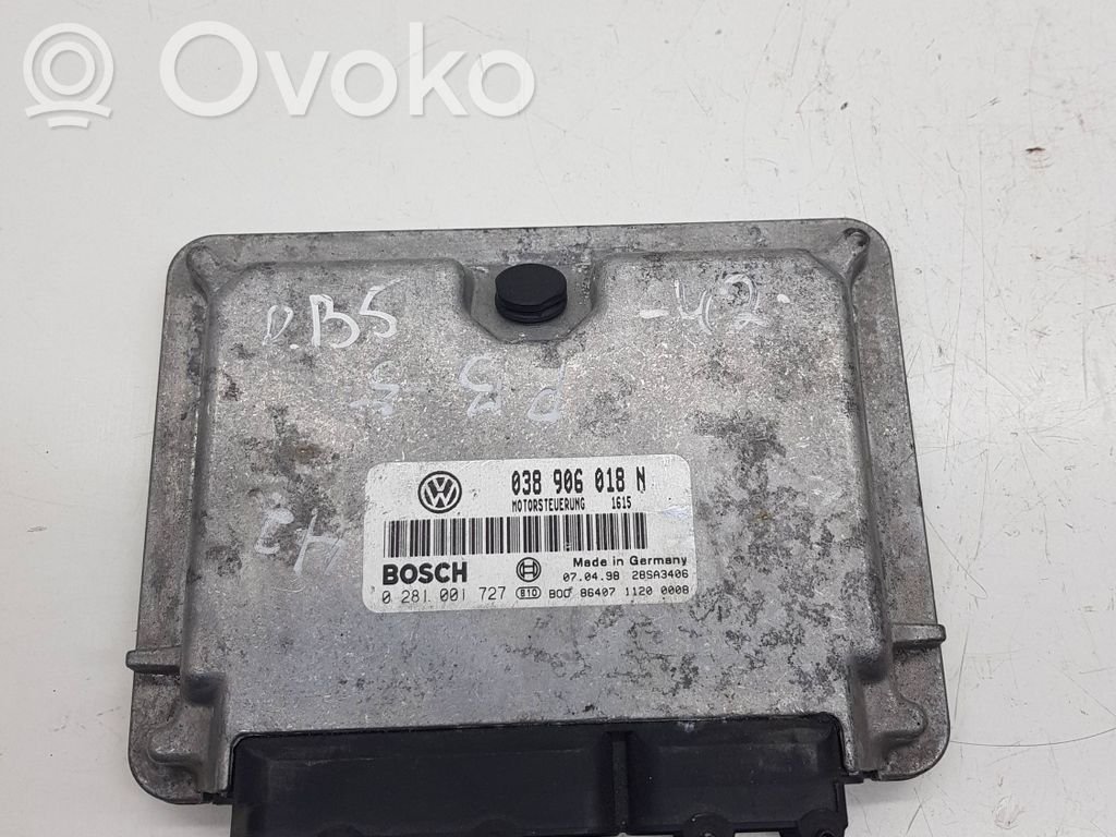 Volkswagen PASSAT B5 Engine control unit/module 