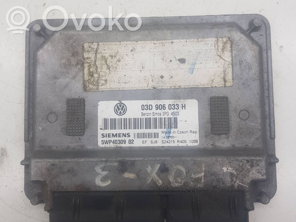 Volkswagen Fox Engine control unit/module 