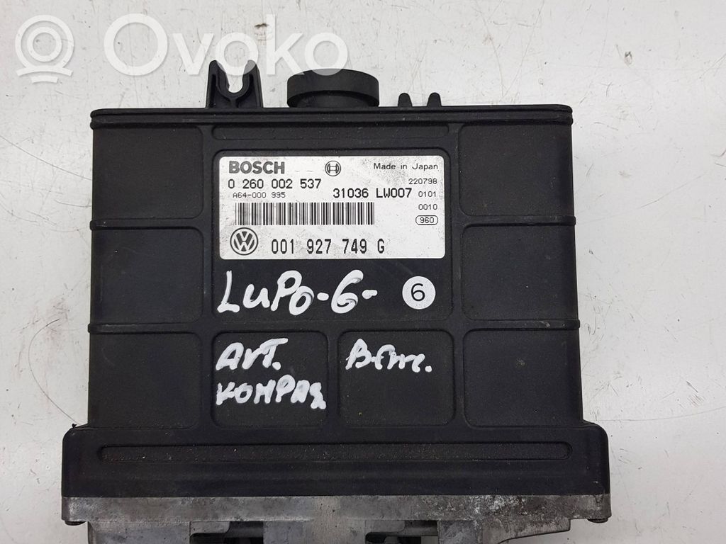 Volkswagen Lupo Engine control unit/module 