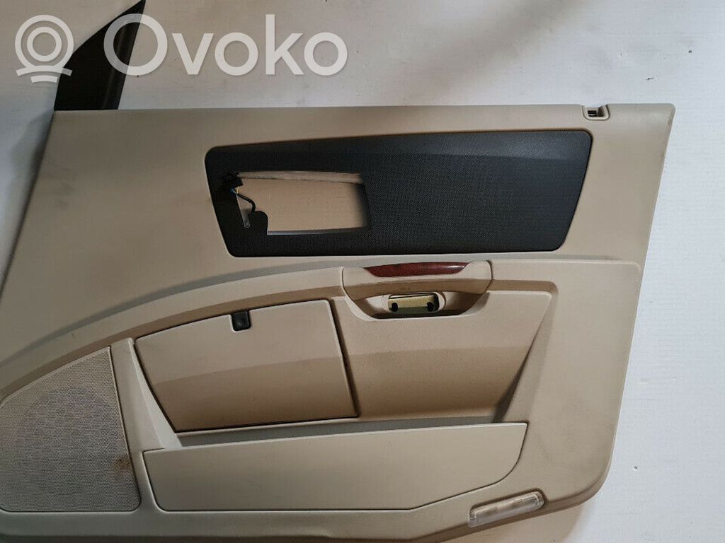 Front door card panel trim
