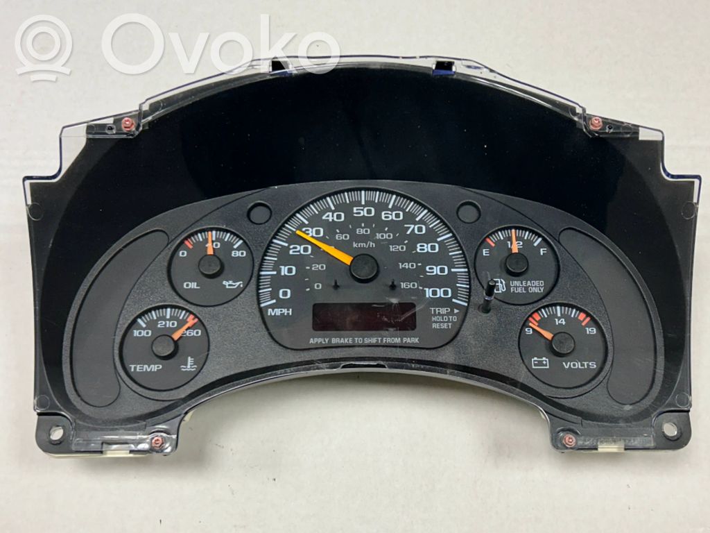 Chevrolet Express Vitezometru (grup de instrumente) 