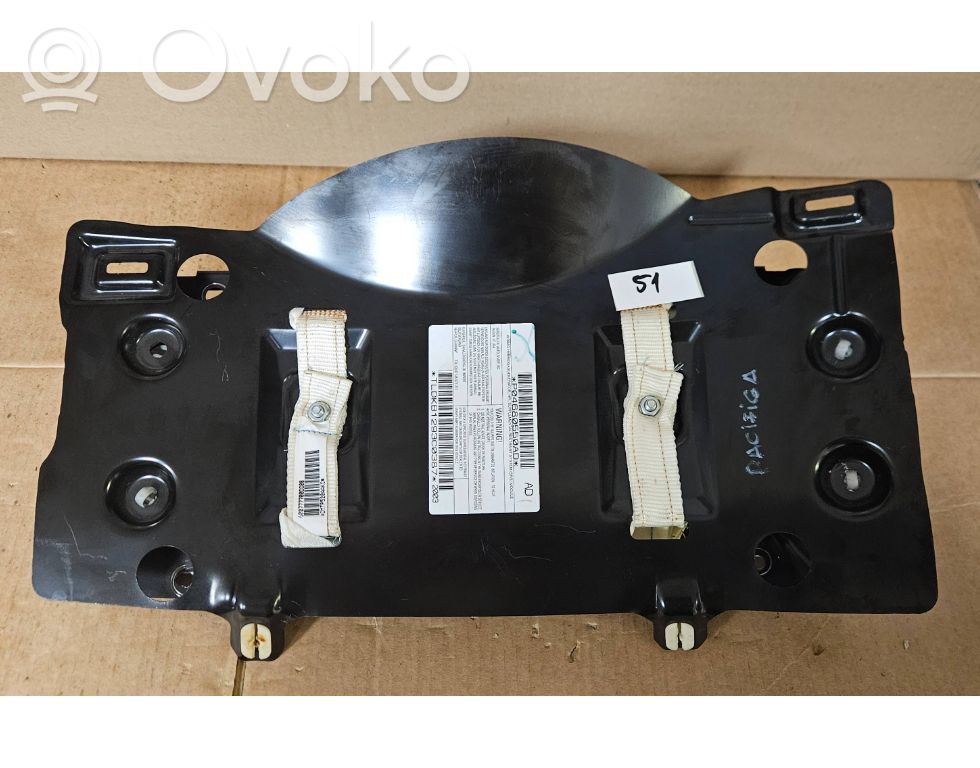 Chrysler Pacifica Airbag genoux 