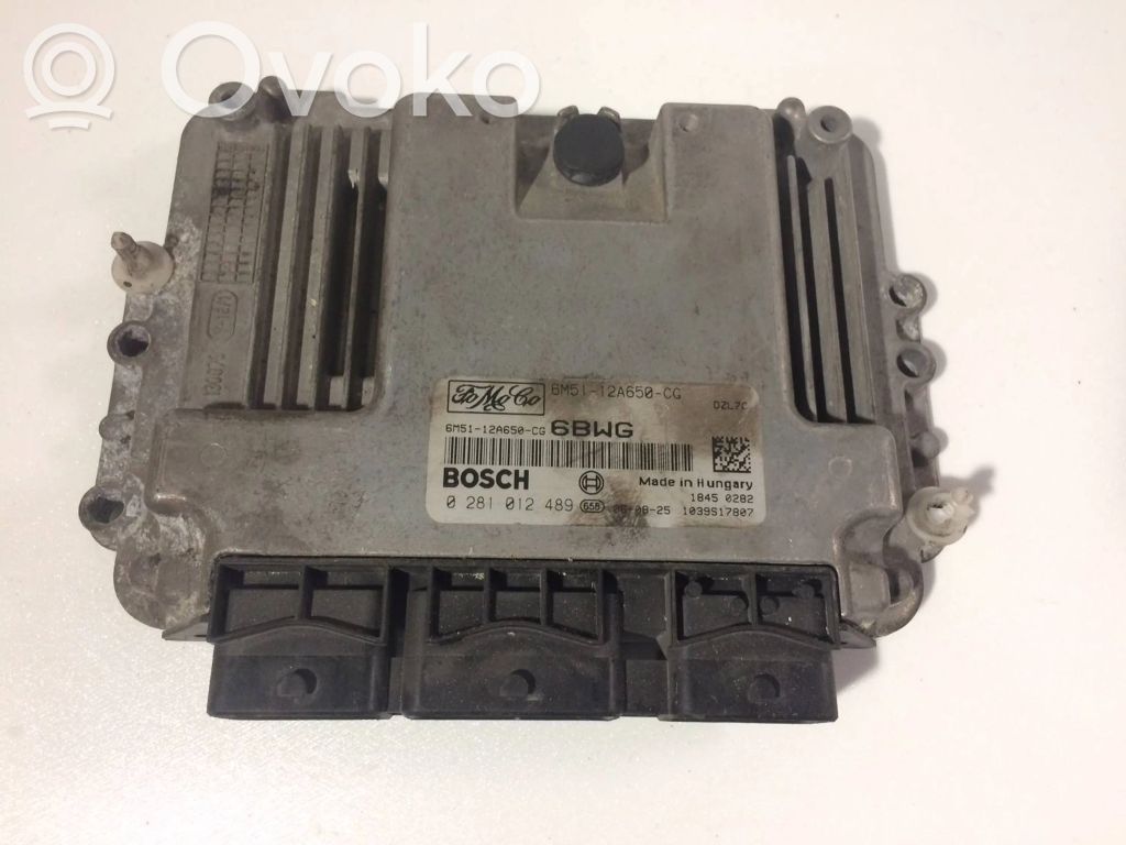 Ford Focus C-MAX Engine control unit/module 
