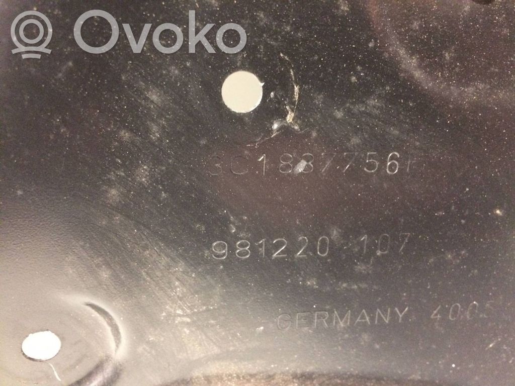 Mechanizm podnoszenia szyby przedniej bez silnika   3C1837756F,981220107