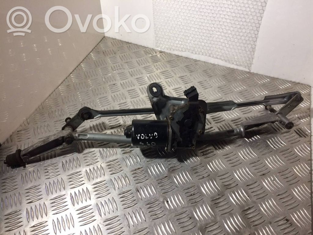 Volvo S60 Mechanizm i silniczek wycieraczek szyby przedniej / czołowej 