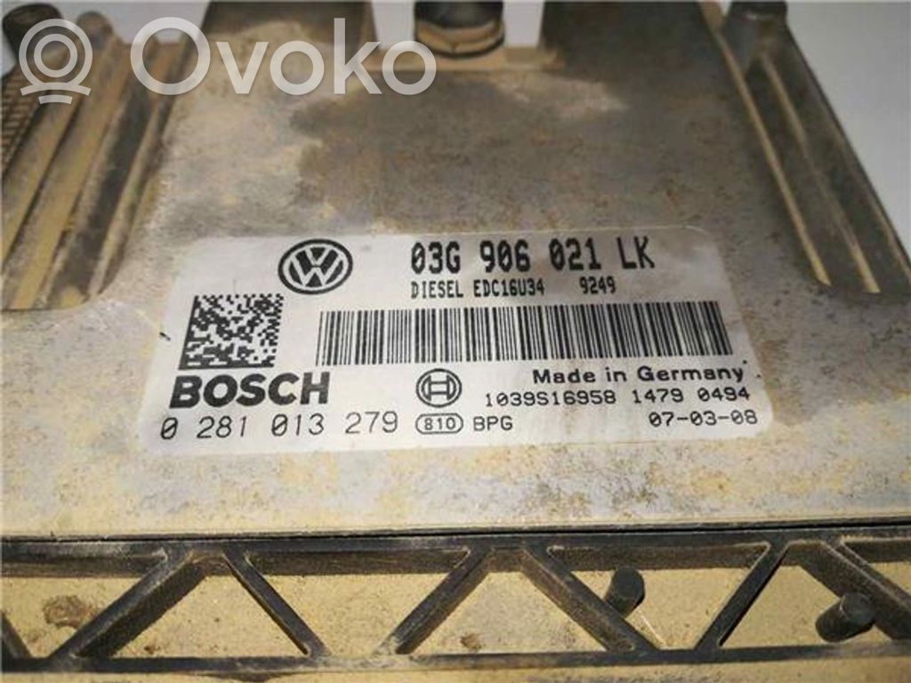 Seat Leon (1P) Engine control unit/module ECU 