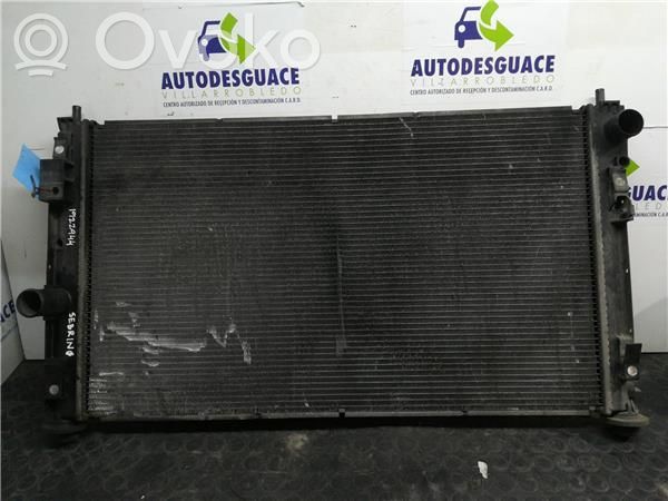 Engine oil radiator