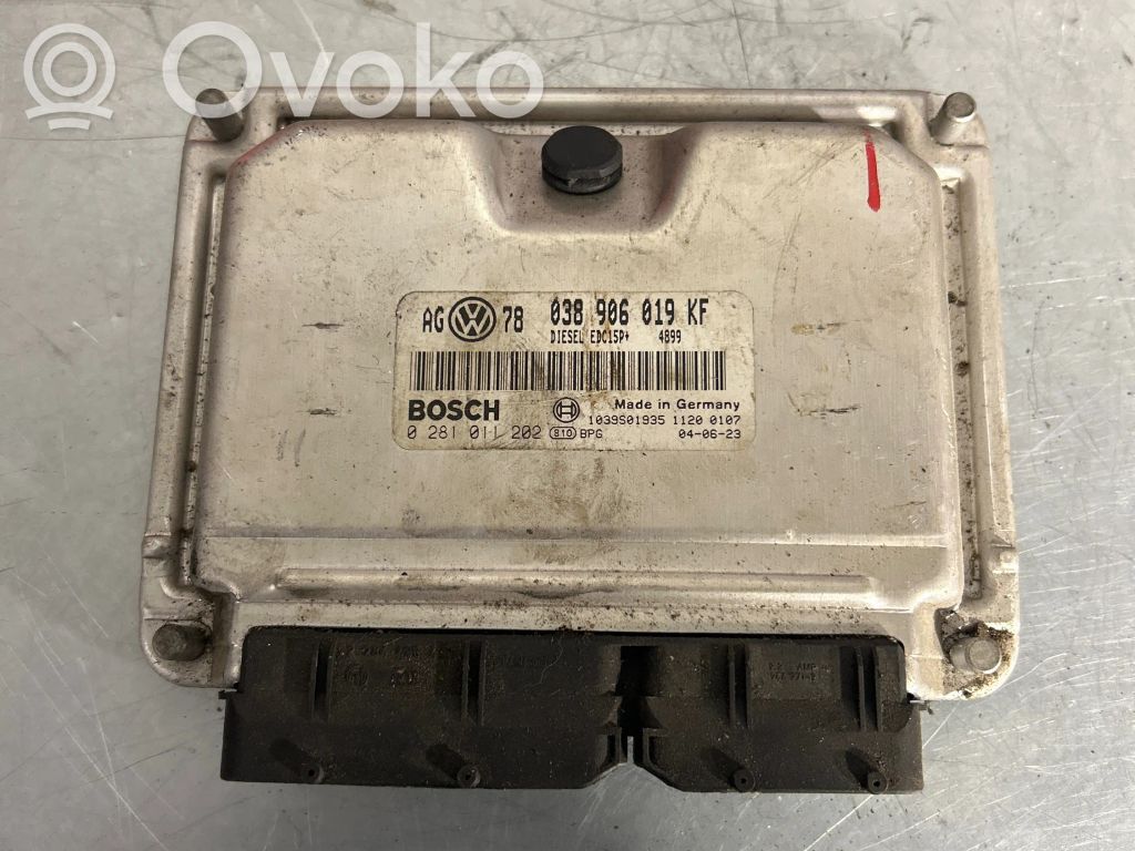 Engine control unit/module   038906019KF,1039S01935,0281011202