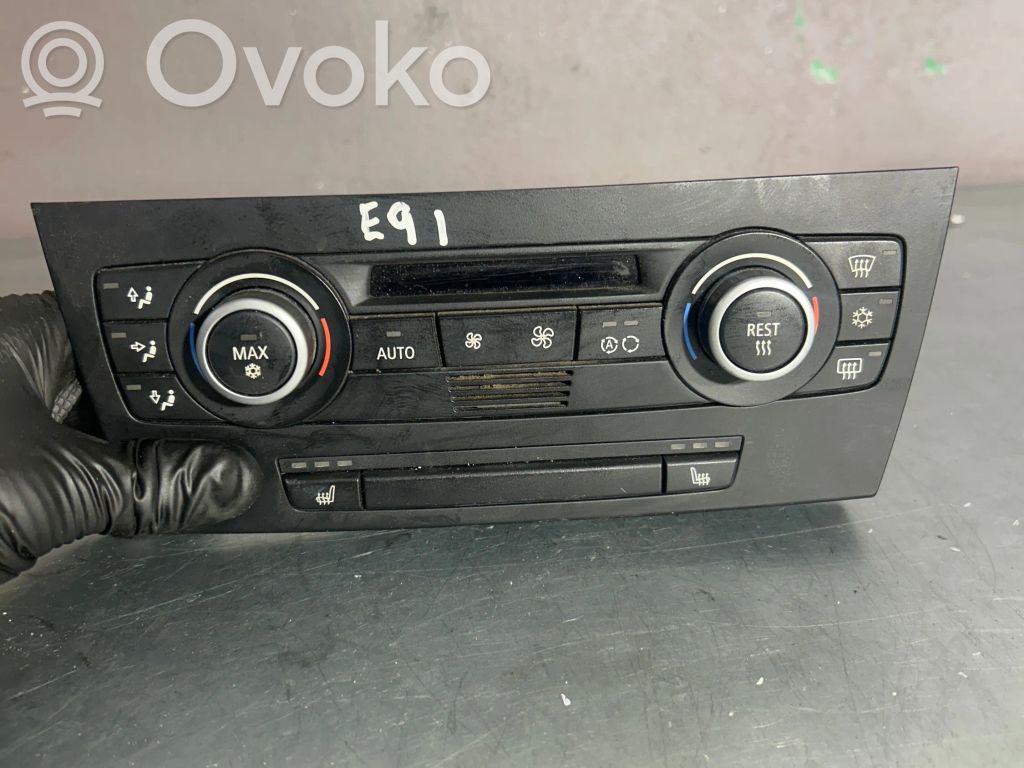 BMW 3 E90 E91 Climate control unit 