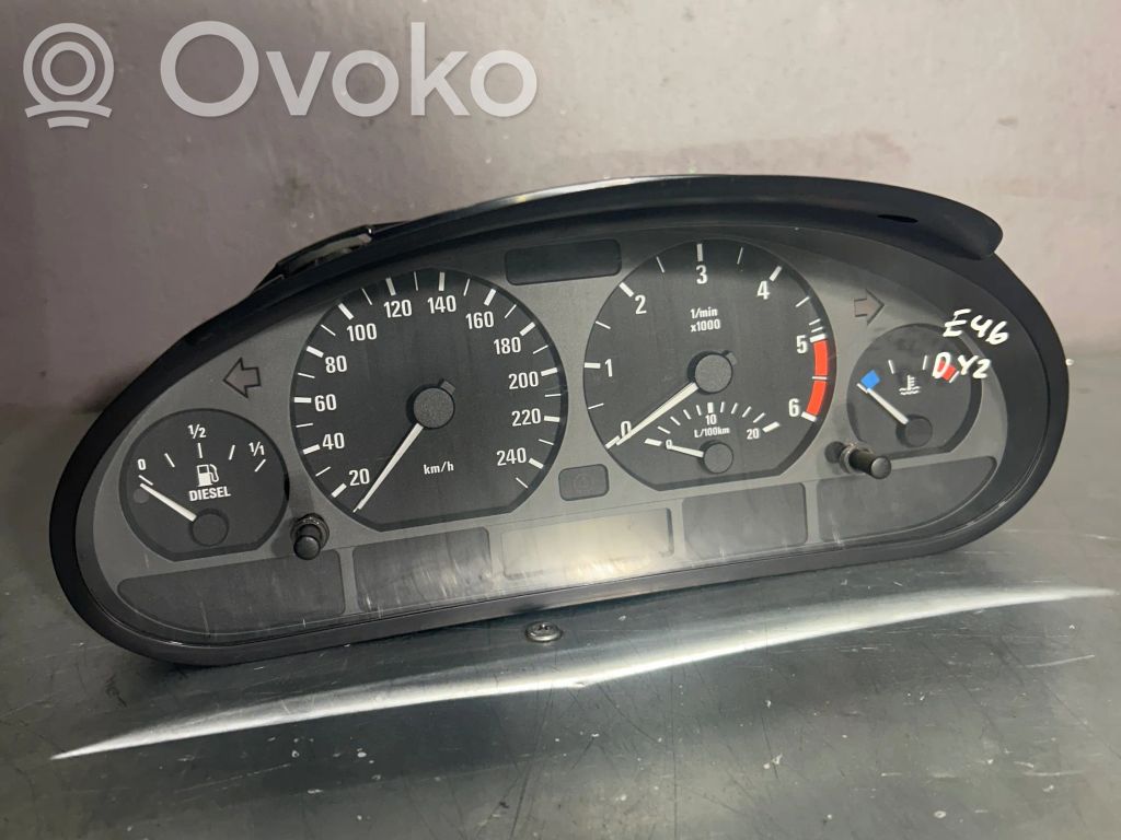 BMW 3 E46 Speedometer (instrument cluster) 