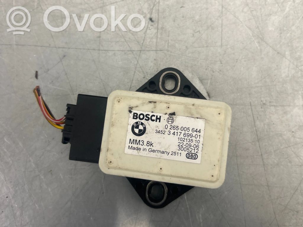 BMW X3 E83 ESP acceleration yaw rate sensor 