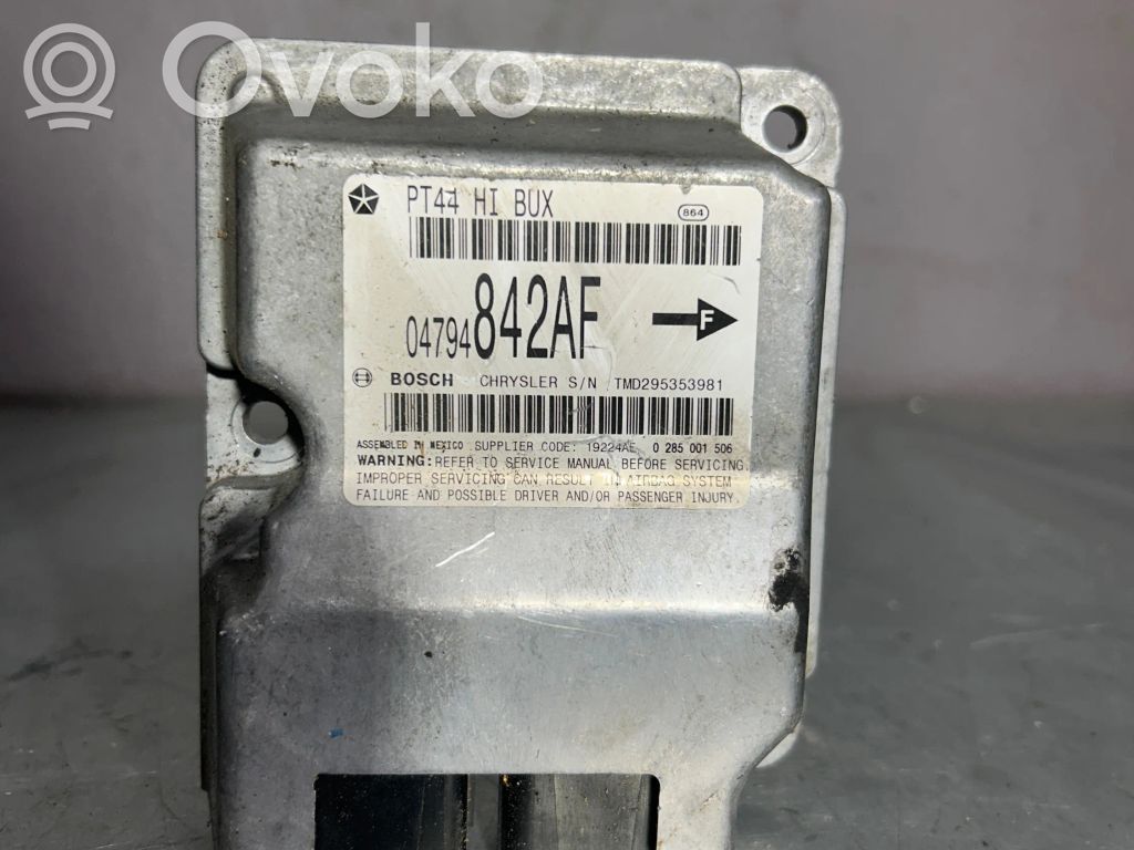 Chrysler PT Cruiser Airbag control unit/module 