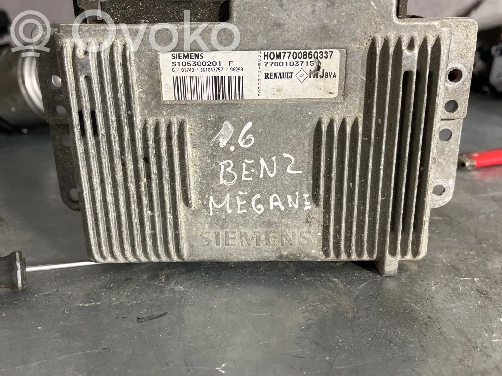 Renault Megane I Engine control unit/module 
