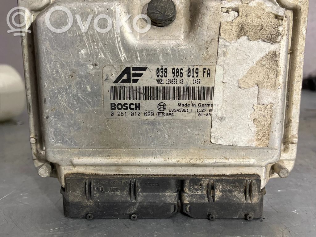 Engine control unit/module   038906019FA,28SA5321,0281010629