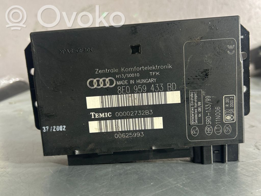 Audi A4 S4 B6 8E 8H Module confort 