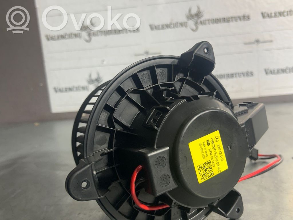 Mercedes-Benz A W177 Ventola riscaldamento/ventilatore abitacolo 