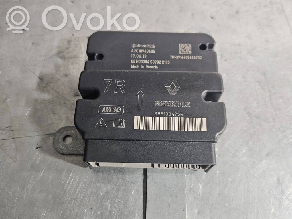 Renault Captur Airbag control unit/module 