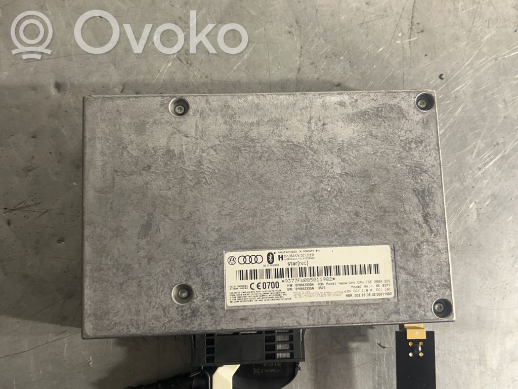 Audi A3 S3 A3 Sportback 8P Module unité de contrôle Bluetooth 