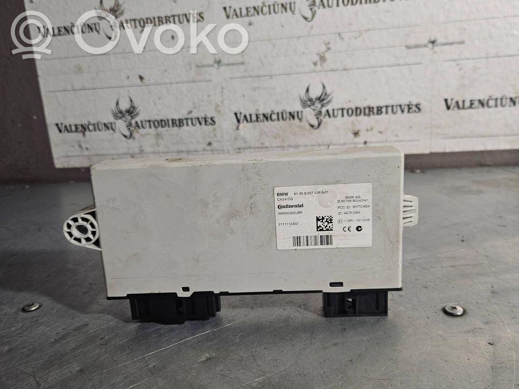 BMW 5 F10 F11 Moduł / Sterownik CAS 