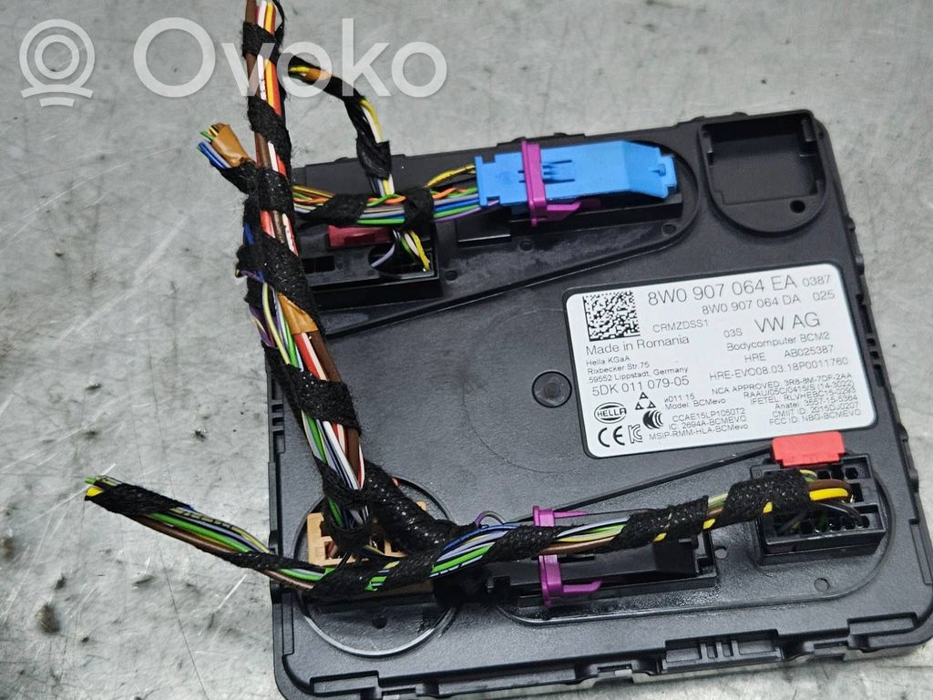 Audi A4 S4 B9 Moduł / Sterownik komfortu 